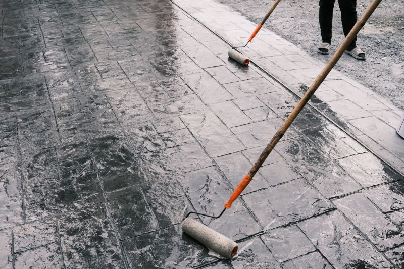Decorative Concrete Repair in Denton, TX