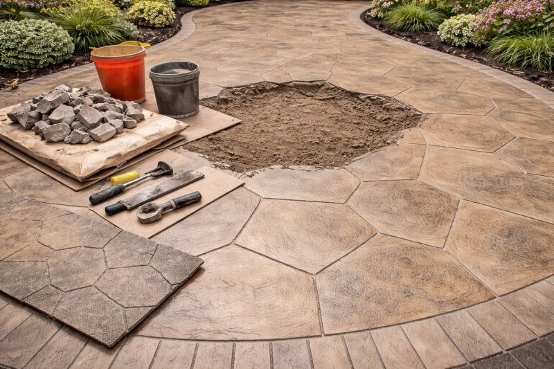 Decorative Concrete Repair in Newnan, GA